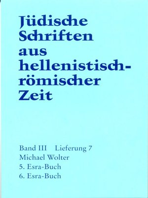 cover image of 5. und 6. Esra-Buch